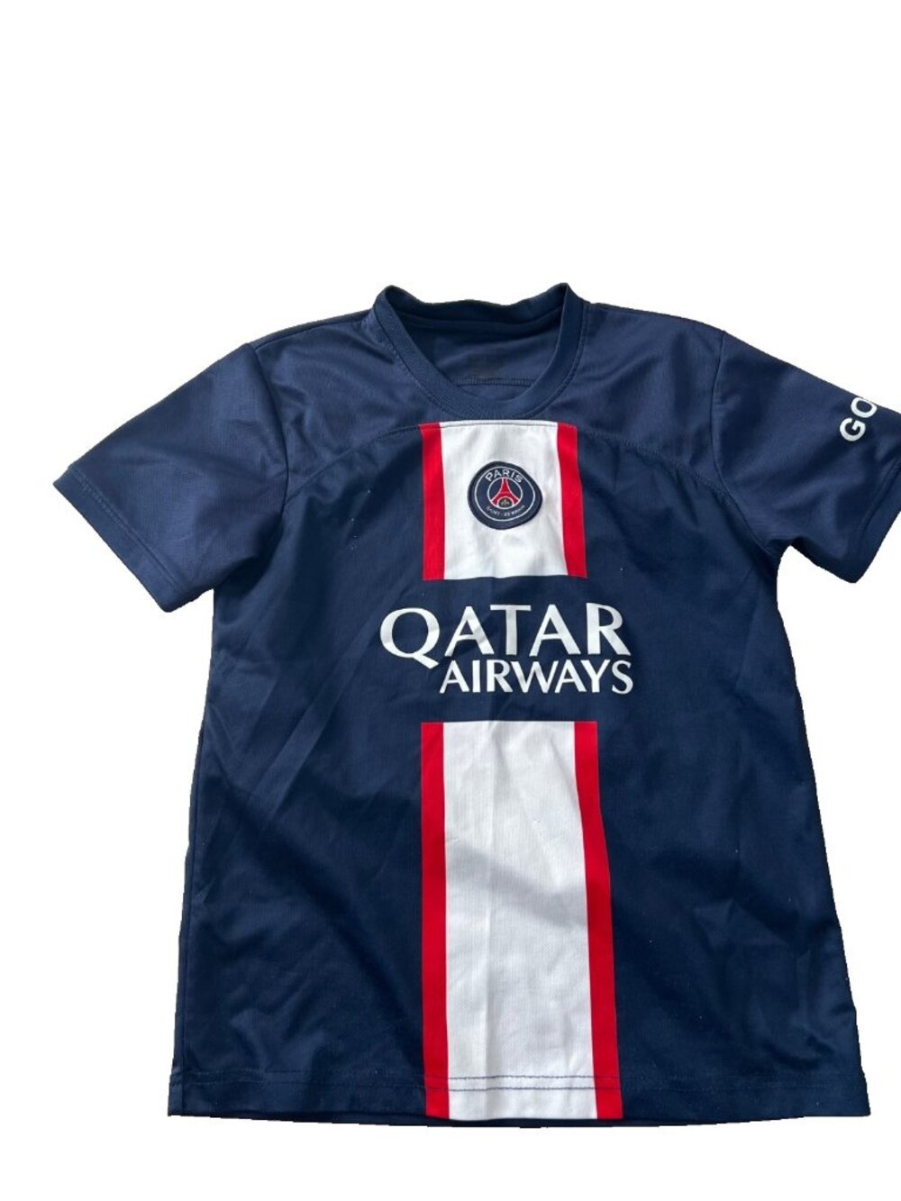 Paris Kids Boy's Mbappé 7 Jersey Qatar Airways ( 10-12 yrs )